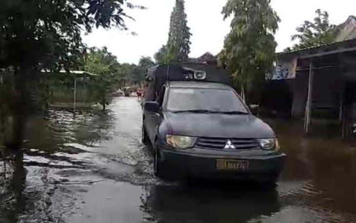 Armada inventaris Koramil 0718-01/Pati saat terjang banjir