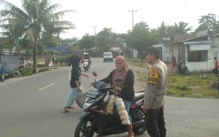 Ciptakan Situasi Kamtibmas Kondusif, Polsek Sukaraja Rutin Patroli KRYD