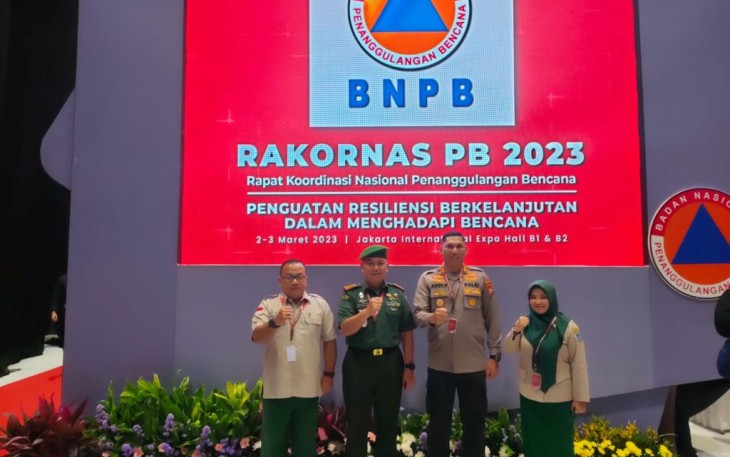 Kapolres Bengkulu Utara Ikuti Rakornas Penanggulangan Bencana di Jakarta