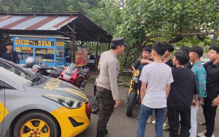Polsek Teluk Segara Patroli Dialogis Diobjek Wisata Tapak Padri