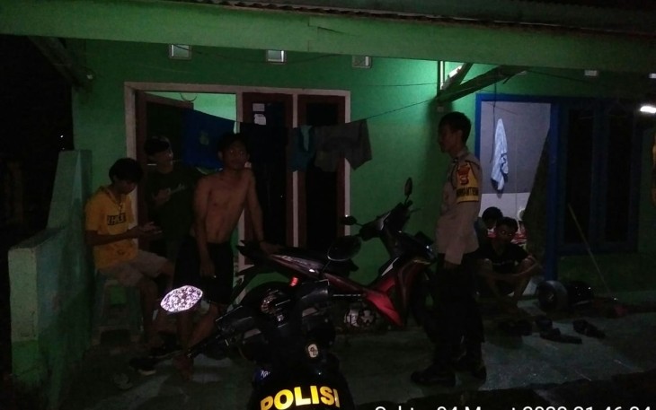Bhabinkamtibmas Polsek Teluk Segara Sampaian Imbauan Kepada Penghuni Kost