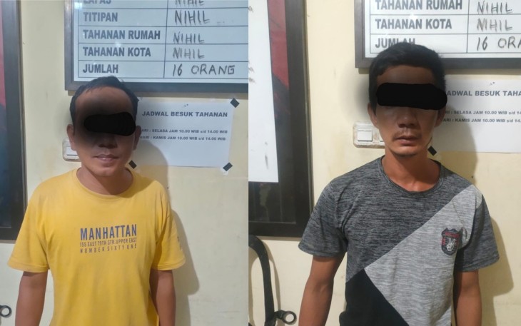 Dua pelaku ditangkap