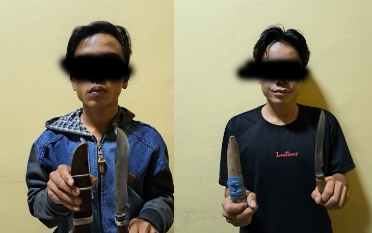 Pelaku dan barang bukti