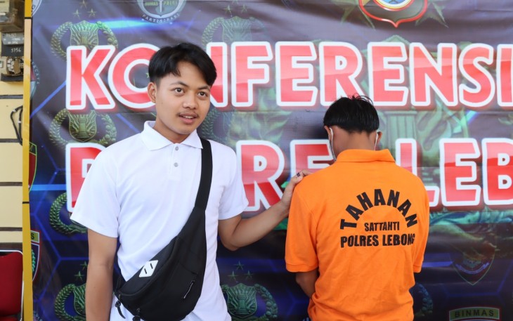 Polres Lebong saat press release