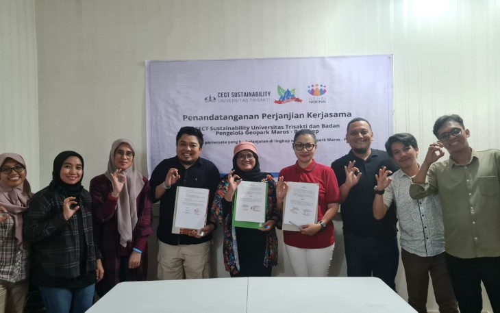 GenPI, CECT Trisakti dan Geopark Maros Pangkep Sepakat Jalin Kerjasama Pengembangan Pariwisata