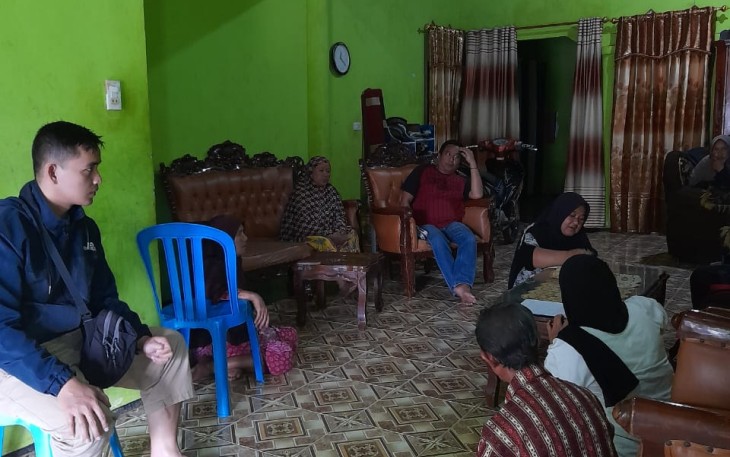Bhabinkamtibmas Polsek Lebong Atas Mediasi Dua Pihak Bertikai