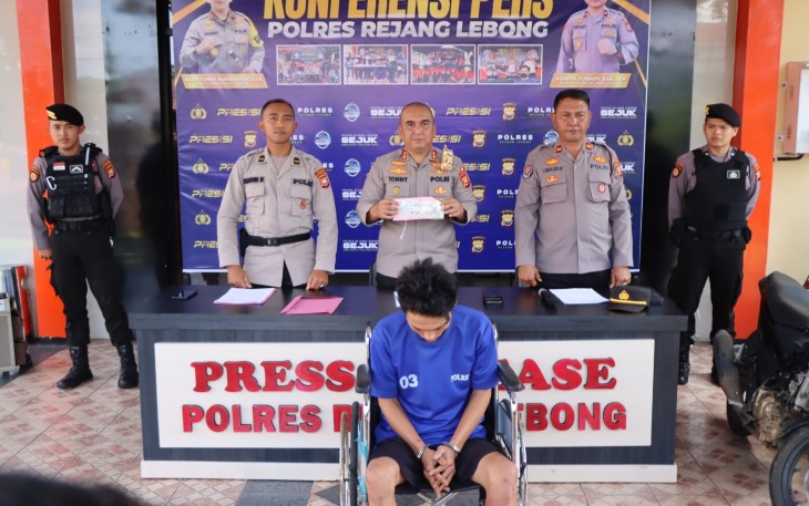 Pelaku Begal Didor Unit Reskrim Polsek Padang Ulak Tanding