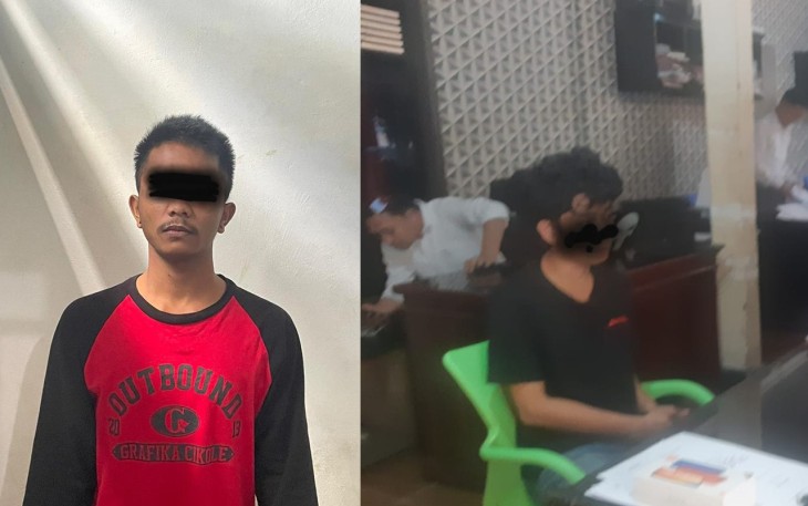 Dua pelaku penganiayaan
