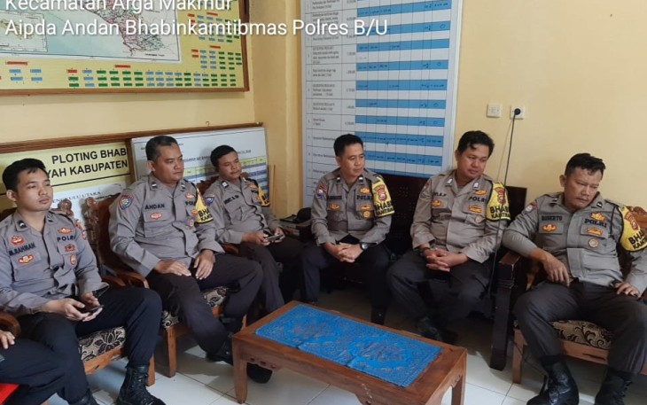 Tingkatkan SDM, Satbinmas Polres Bengkulu Utara Mengikuti Program Polisi Belajar