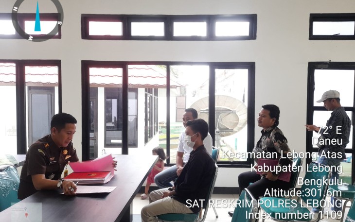 Satreskrim Polres Lebong Serah Terima Tersangka dan BB ke Kejari Lebong