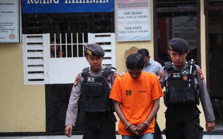 Melintas di Rejang Lebong Bawa Sabu dan Ganja, Warga Kota Bengkulu Diringkus Polsek Sindang Kelingi