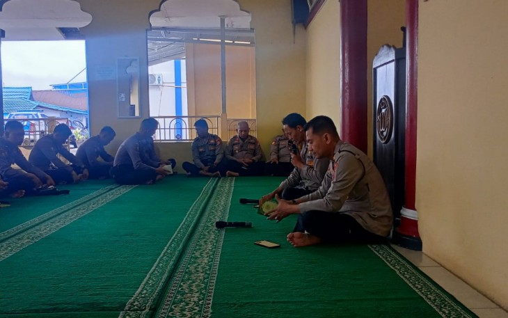 Membentuk Karakter Anggota Polri yang Humanis, Polres Bengkulu Utara Gelar Binrohtal