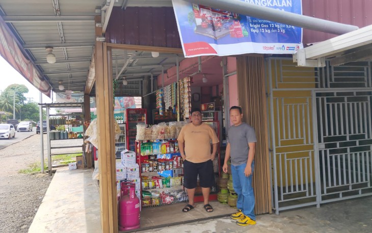 Antisipasi Kelangkaan Jelang Lebaran, Polsek Lais Cek Ketersediaan LPG