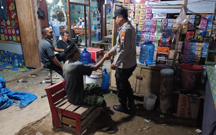 Cegah Tindakan 3C, Polsek Napal Putih Rutin Laksanakan Patroli Malam 