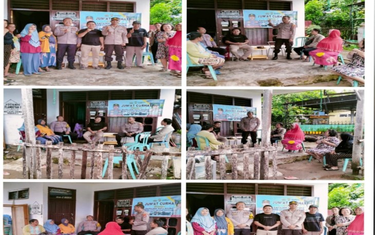 Jumat Curhat Polsek Ratu Agung Disambut Antusias oleh Masyarakat Kebun Kenanga