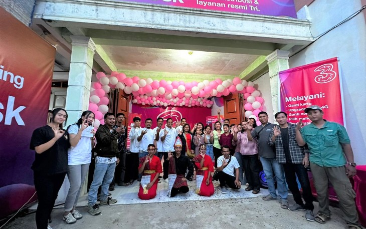Indosat Perluas Layanan 3 Kiosk  Mulai Sumatera Bagian Utara hingga Selatan