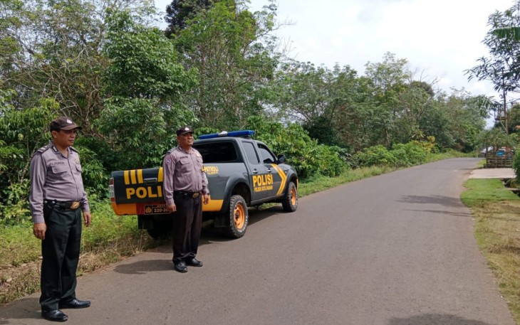 Polsek Kotapadang Patroli Rutin Jalan Lintas Kotapadang-Padang Ulak Tanding