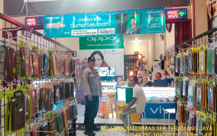 Polsek Teramang Jaya Gelar KRYD 
