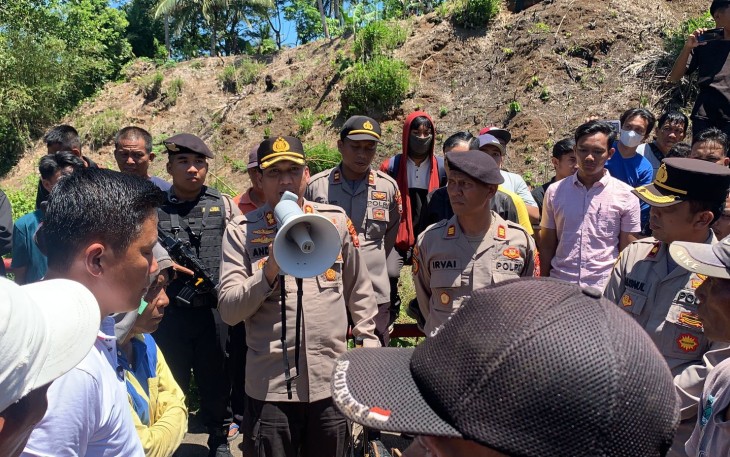 Cegah Konflik Meluas, Kapolres BU Turun Langsung Tangani Konflik Nelayan Tradisional Vs Trawl