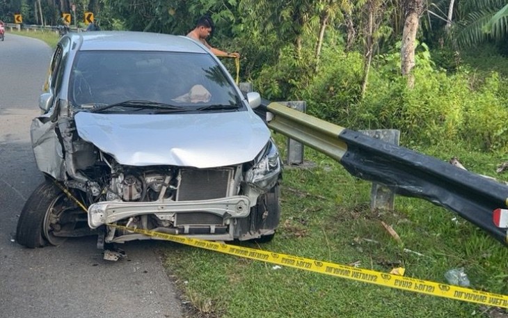 Pasca Tabrakan, Mobil Ringsek