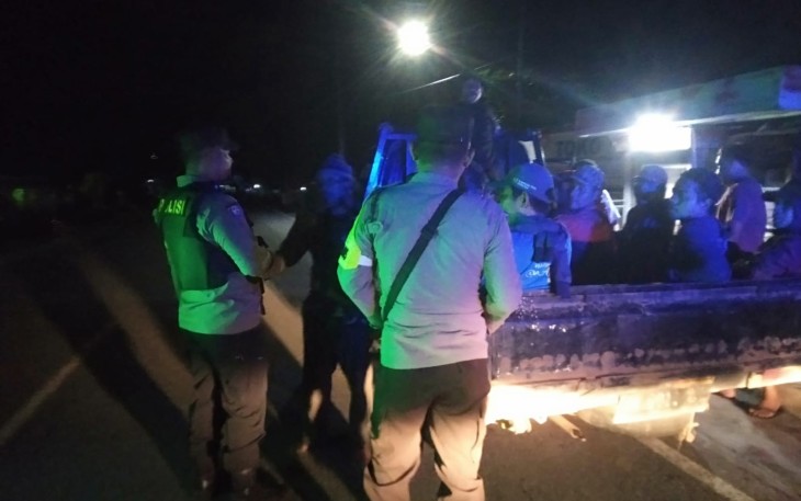 Antisipasi 3C dan Premanisme, Polsek Kaur Tengah Patroli Dialogis