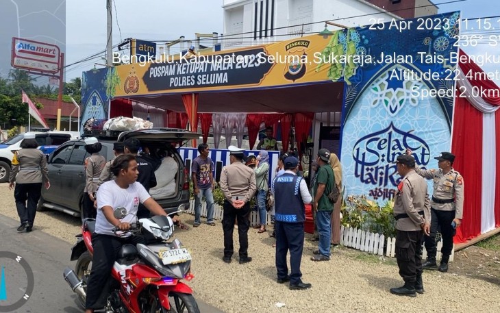Balik Mudik Gratis ke Semaku Difasilitasi Polres Seluma