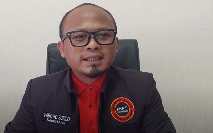 Wibowo Susilo (Sekretaris Forum Komunikasi Pencegahan Teroris/FKPT Provinsi Bengkulu, Kamis (14/12/2023)
