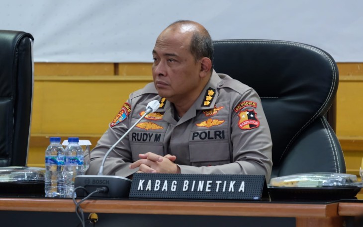 Kabag Binetika Rowaprof Divpropam Polri Kombes Pol Rudi Mulyanto