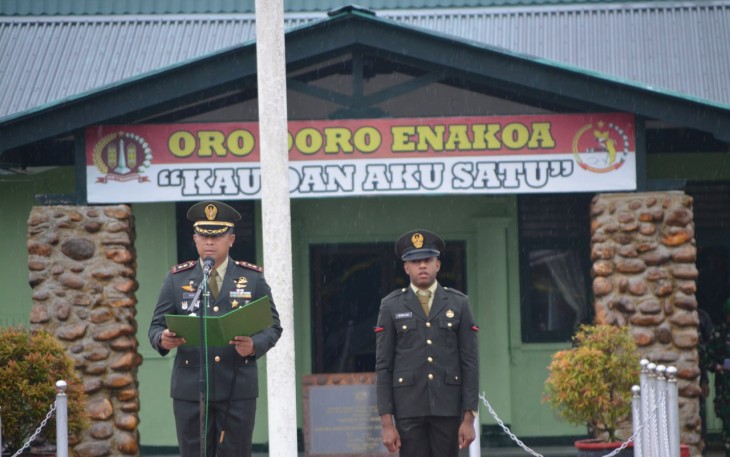Kodim 1710/Mimika Gelar Upacara Hari Kesaktian Pancasila