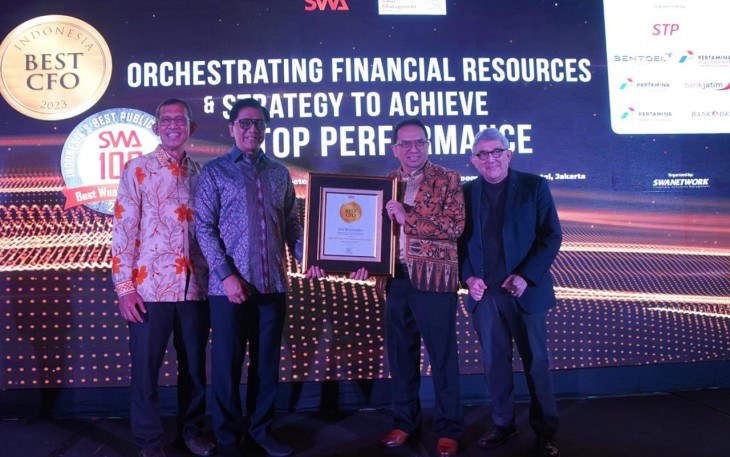 Penyerahan Penghargaan Indonesia Best CFO 2023 