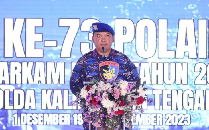 Kapolda Kalteng Irjen Pol Drs Djoko Poerwanto 
