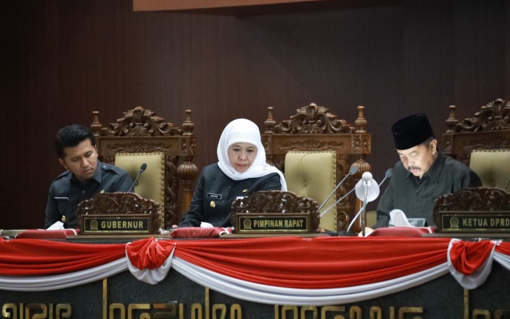 DPRD Jawa Timur resmi mengusulkan tiga nama bakal calon Penjabat (Pj) Gubernur Jatim