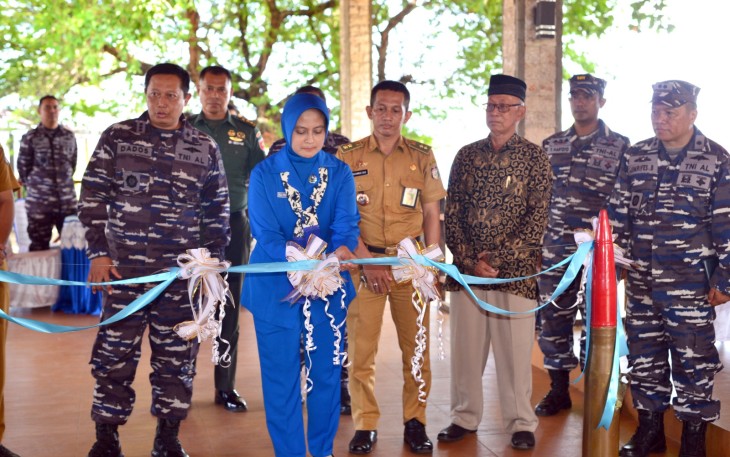 Pulau Lae-Lae diresmikan Menjadi Kampung Bahari Nusantara TNI AL Lantamal VI  Tahun 2023