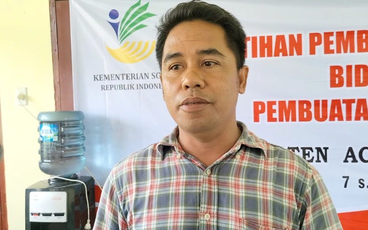 Instruktur dalam pelatihan Ismaidi saat dikonfirmasi awak media, Jum'at (10/03/2023).