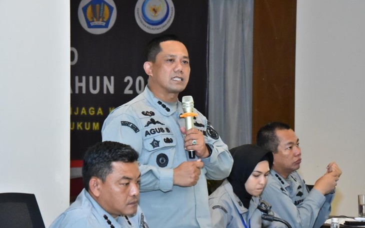 Bakamla RI saat Gelar Tactical Floor Game