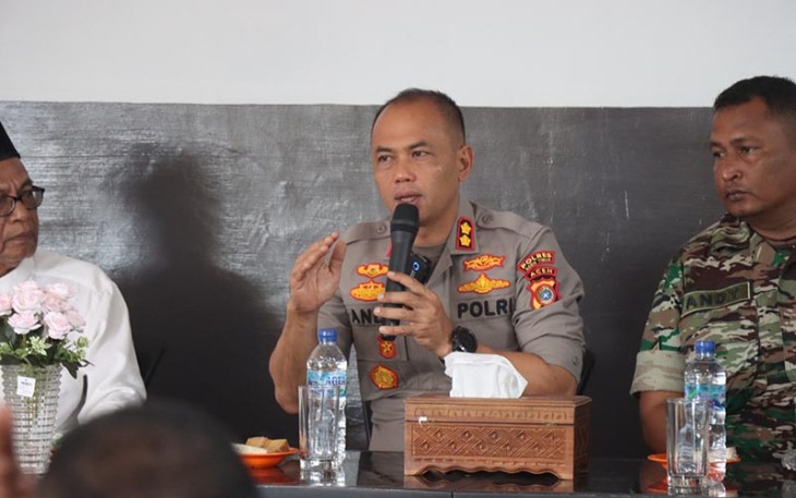 Jumat Curhat Polres Aceh Timur