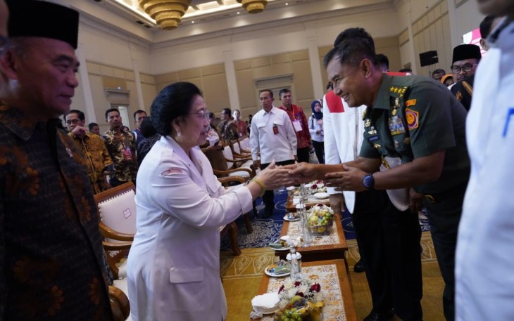 Kasum TNI saat Hadiri Sosialisasi Buku Teks Utama Pancasila