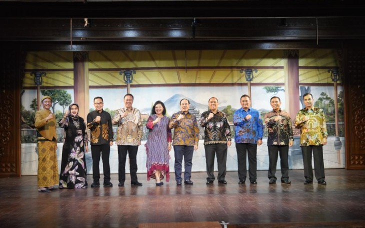 Kapuspen TNI saat Hadiri Peresmian Gedung Pertunjukan Wayang Orang Bharata