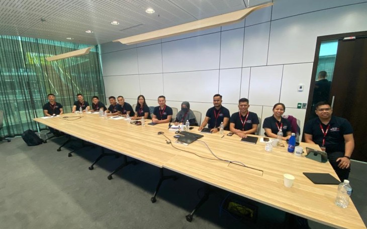 Personel Bakamla RI saat Ikuti Pelatihan Civil Maritime Security Programme dari ABF