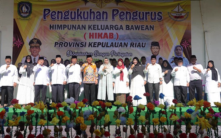 Pengukuhan Pengurus HIKAB Kepri Masa Bakti 2023-2028