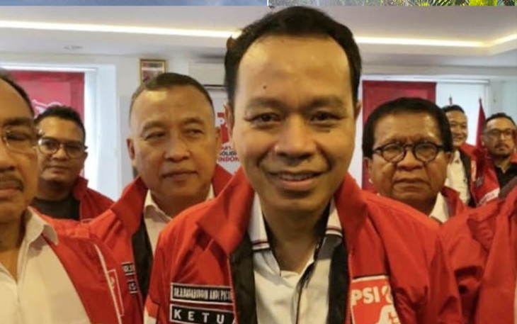 Ketua Dewan Pertimbangan Partai Solidaritas Indonesia (PSI) Badarudin Andi Picunang
