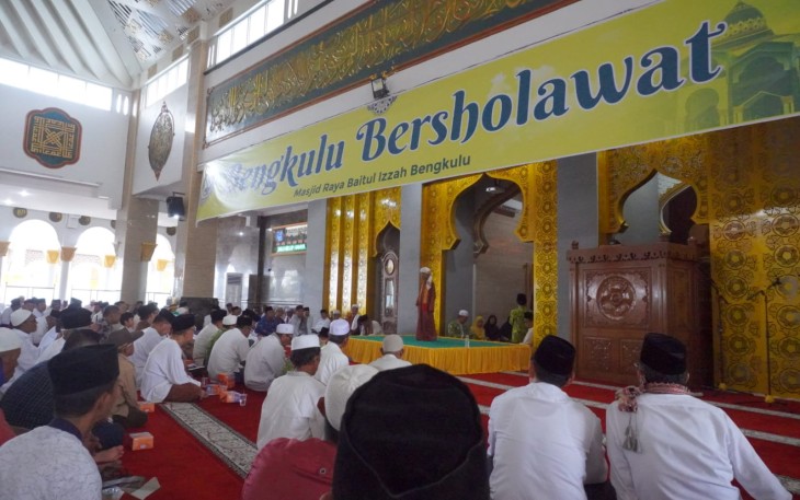 Pemprov Bengkulu Gelar Bengkulu Bersholawat