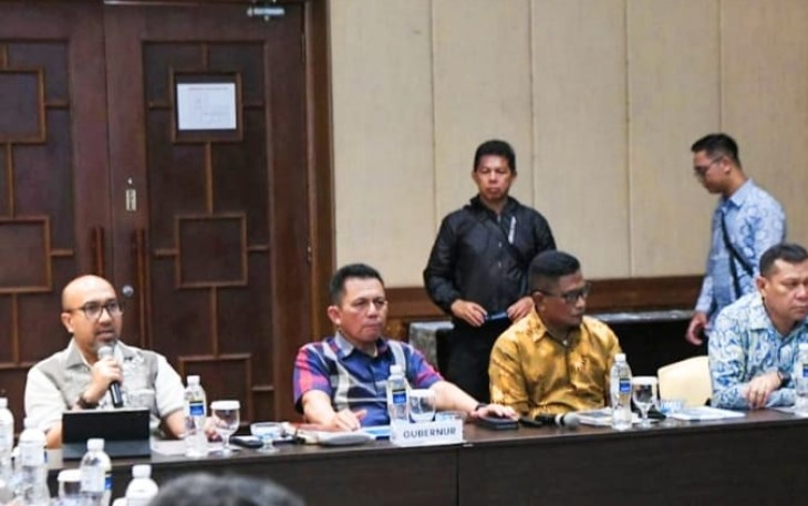 Rapat antara Pemprov Kepri, Manajemen Bintan Resort Cakrawala (BRC), dan unsur CIQP (Customs, Immigration, Quarantine, and Port Authorities) di Nirwana Gardens, Lagoi, Sabtu (16/09). 