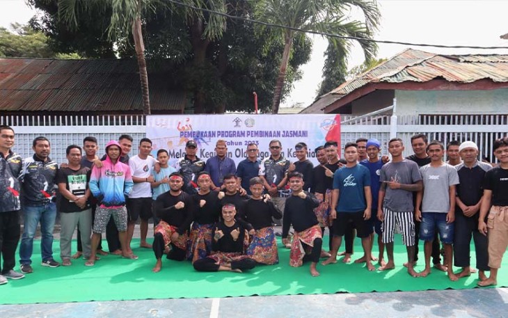 Lapas Kelas IIA Gorontalo Gelar Kick Off Program Pembinaan Jasmani bagi Warga Binaan
