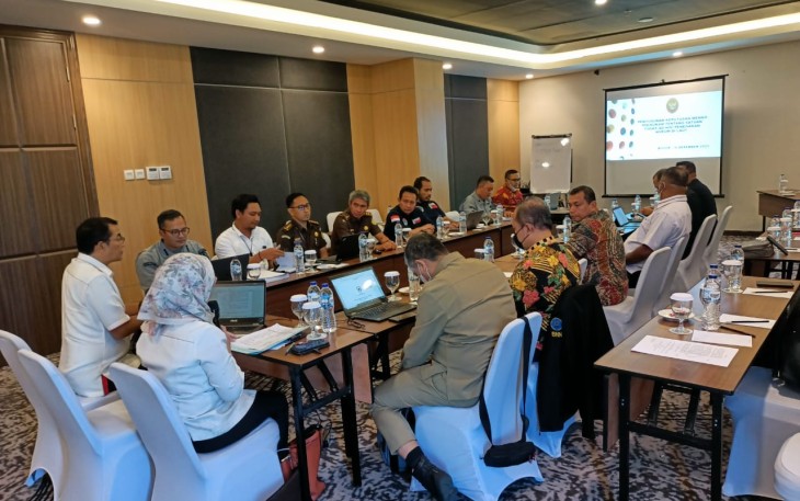 Bakamla RI melalui Unit Penindakan Hukum menghadiri Rapat Bersama Kementrian Koordinator Bidang Politik, Hukum, dan Keamanan RI (Kemenko Polhukam) dengan perwakilan K/L lainnya. Rapat tersebut membahas mengenai pembentukan Satuan Tugas (Satgas) Ad Hoc Penegakan Hukum di Laut. Rapat berlangsung di Bogor