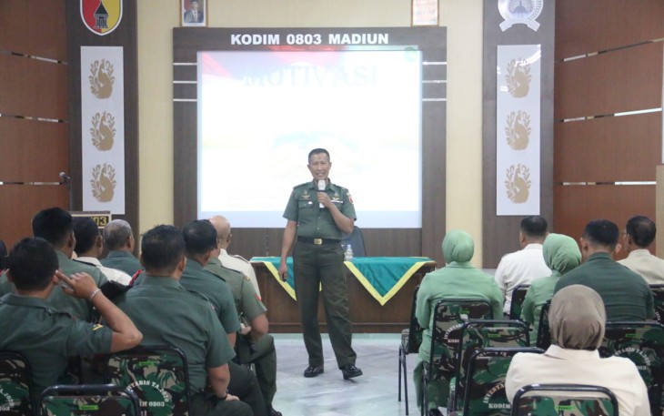 Kodim Madiun Laksanakan Pembinaan Antisipasi Bahaya Laten Komunis