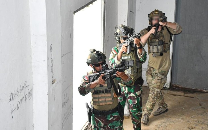 TNI AL–US Marsoc Latihan Close Quarter Battle/Combat 