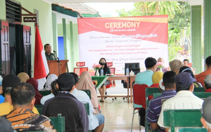 Operasi Katarak dan Pterigium Gratis Bersama Kodim 0806/Trenggalek dan Klinik Mata EDC