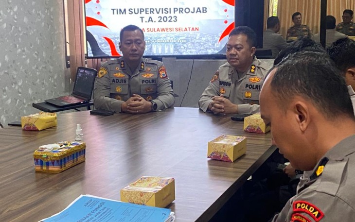 SSDM Polri Supervisi Projab di Sulsel