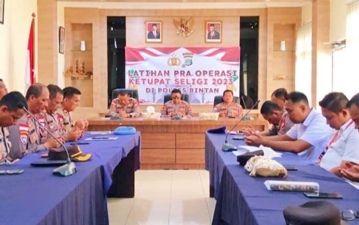 Polres Bintan Akan Melaksanakan Operasi Ketupat Seligi 2023